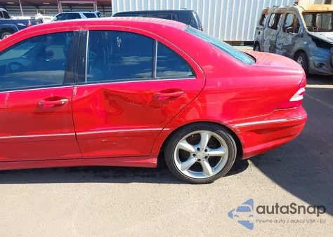 2005 Mercedes-Benz C 230 Kompressor Sport from USA, damaged, VIN WDBRF40JX5A796276